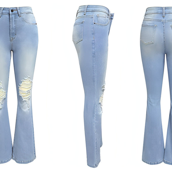 UrbanEase™ Wide-leg Jeans Women