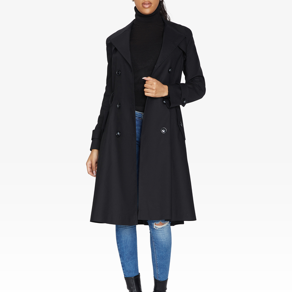 Spring/Summer Double Breasted Trench Mac Coat (1201-SP)