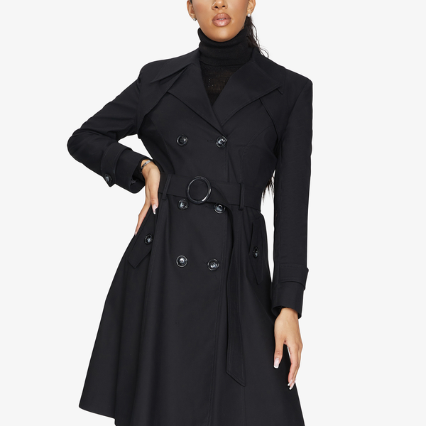 Spring/Summer Double Breasted Trench Mac Coat (1201-SP)