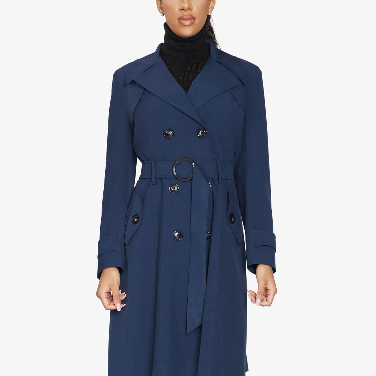 Spring/Summer Double Breasted Trench Mac Coat (1201-SP)