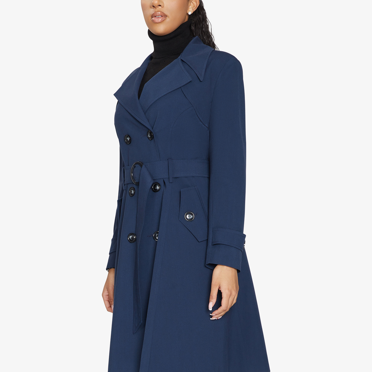 Spring/Summer Double Breasted Trench Mac Coat (1201-SP)