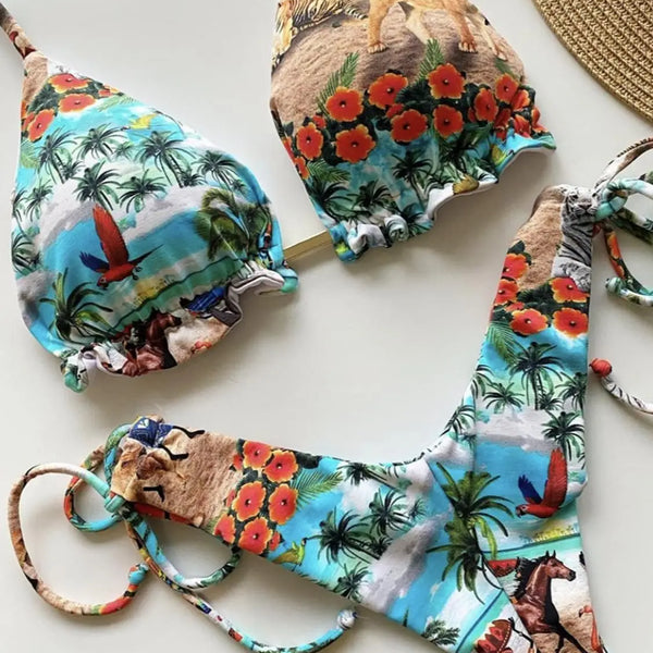 RUOTONGSEPT 2023 Popular Womens Beachwear Sexy Bikinis Set Hot Sport