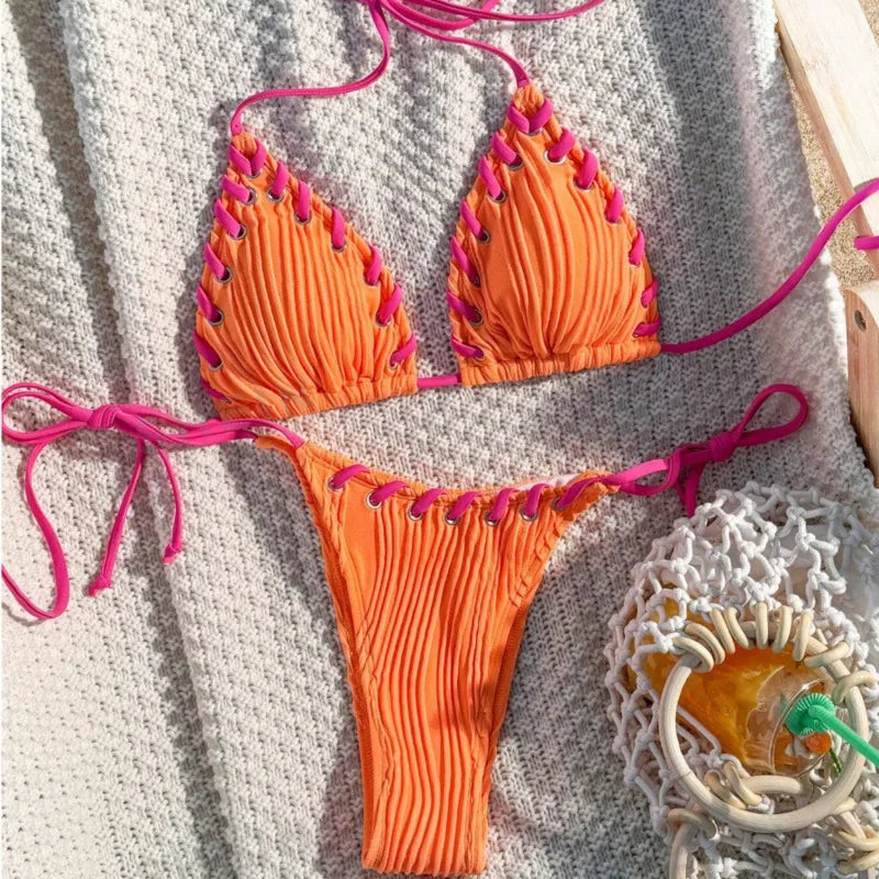 Sexy Bikinis 2025 Women's Swimwear Female Swimsuit For Swimming Wear