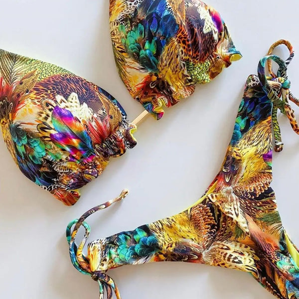 RUOTONGSEPT 2023 Popular Womens Beachwear Sexy Bikinis Set Hot Sport