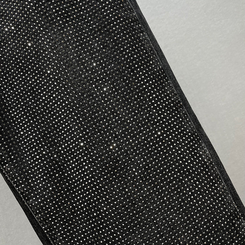 Midnight Spark Rhinestone Jeans – Haute Edition 25